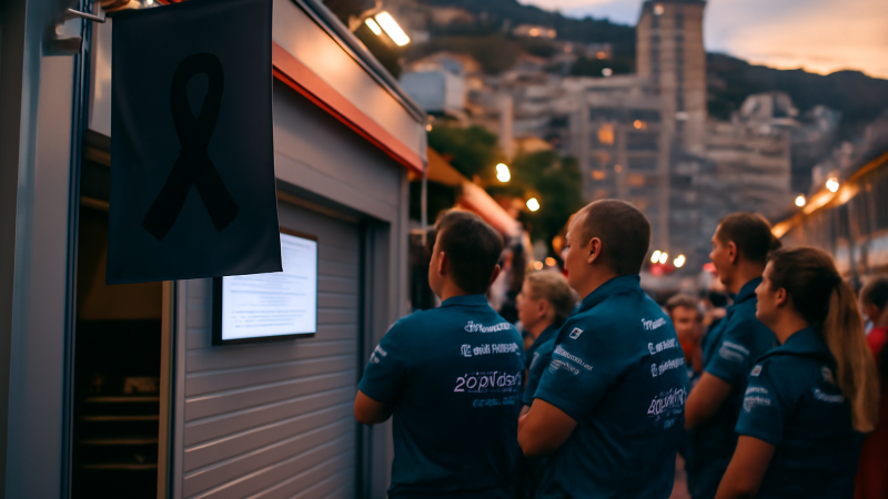 Formule 1 en deuil : comprendre les hommages