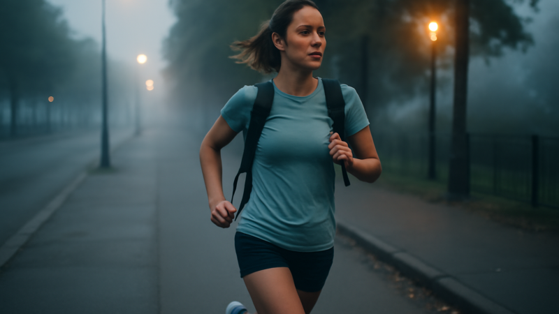Courir le matin à jeun : bénéfices & risques