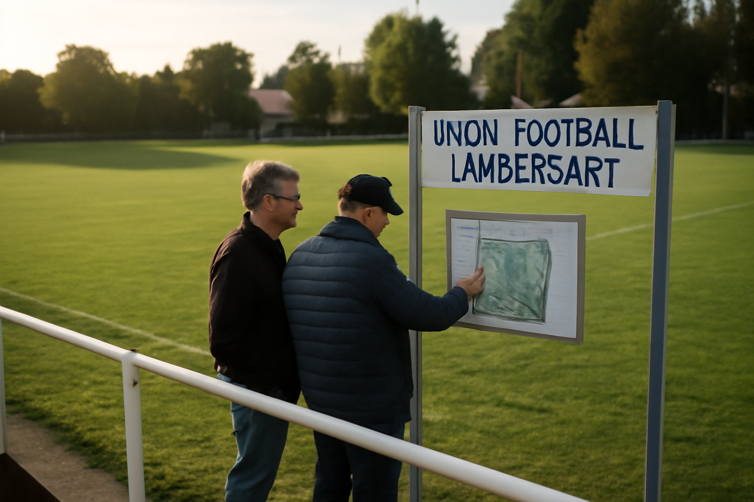lambersart football au stade Georges Delfosse à Lambersart